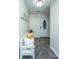 Welcoming entryway with a bench, decorative pillows, and tile flooring at 240 Horseshoe Dr, Goose Creek, SC 29445