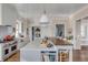 Spacious kitchen with marble countertops, stainless steel appliances, and a large island at 3001 Marshall Blvd, Sullivans Island, SC 29482