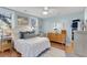 Bedroom with a white comforter and lots of natural light at 3271 Johnstowne St, Johns Island, SC 29455