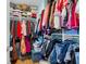 Organized walk-in closet with shelving, rods, and ample storage space at 3271 Johnstowne St, Johns Island, SC 29455
