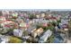 Aerial view of a cozy home in a vibrant neighborhood, close to local restaurants and Elliotborough Mini Bar at 36 Bogard St, Charleston, SC 29403