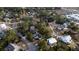 Aerial view of a charming neighborhood surrounded by lush greenery and winding roads at 3711 Riverstation Ct, Mount Pleasant, SC 29466