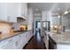 Stylish kitchen equipped with stainless appliances and white cabinets at 3711 Riverstation Ct, Mount Pleasant, SC 29466