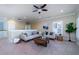 Inviting living room with ample seating, neutral carpet and cozy decor at 3711 Riverstation Ct, Mount Pleasant, SC 29466