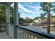 Picturesque view from the porch showcasing the beautifully landscaped neighborhood at 3711 Riverstation Ct, Mount Pleasant, SC 29466