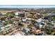 Enjoy a peaceful neighborhood from this home's aerial view near water and a bridge at 721 Meeting St, Charleston, SC 29403