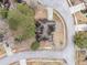 Aerial view of a beautiful home on a landscaped lot within a quiet residential neighborhood at 101 S Gateshead Crossing, Goose Creek, SC 29445