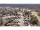 Aerial view of a residential neighborhood with mature trees, sidewalks, and well-maintained lawns at 101 S Gateshead Crossing, Goose Creek, SC 29445