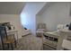 Attic bedroom with neutral carpet and light walls offers a cozy space at 110 Greyson Cir, Goose Creek, SC 29445