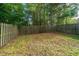 Fenced backyard, great for pets, and entertaining. A private outdoor space for Gathering and friends at 1320 Garland St, North Charleston, SC 29420