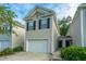 Charming two-story home featuring a one-car garage and well-maintained landscaping at 1320 Garland St, North Charleston, SC 29420
