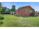 A home's backyard featuring a well-maintained lawn and mature landscaping at 1418 Kentwood Circle Cir, Charleston, SC 29412