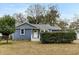 Cozy single-story house boasts appealing blue exteriors and a neat front garden, creating a welcoming curb appeal at 1426 Bexley St, North Charleston, SC 29405