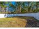 Spacious fenced backyard offering privacy and plenty of room for outdoor activities and landscaping at 1610 Mermentau St, Mount Pleasant, SC 29466