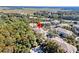 Aerial view shows the home's location near the marsh and winding rivers at 1623 Telfair Way, Charleston, SC 29412