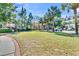Manicured lawns and palm trees give this community a luxurious vibe at 1623 Telfair Way, Charleston, SC 29412