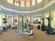 Community gym area with extensive equipment and scenic views from the multitude of surrounding windows at 1623 Telfair Way, Charleston, SC 29412
