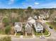 Beautiful aerial view of suburban neighborhood showcasing well-maintained homes and lush green spaces at 1747 Towne St, Johns Island, SC 29455