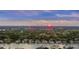 Beautiful aerial view of waterfront community with gorgeous sunset at 1942 Oak Tree Ln, Mount Pleasant, SC 29464