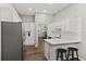 Updated eat-in kitchen features stainless steel appliances at 1942 Oak Tree Ln, Mount Pleasant, SC 29464
