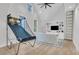Bright living area with basketball game, vaulted ceiling, and built-in shelving at 215 Fell Pt, Daniel Island, SC 29492