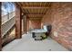 Covered patio featuring a hot tub and stairs leading to the upper level at 2217 Beckenham Dr, Mount Pleasant, SC 29466