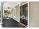Inviting front porch with double doors, offering a comfortable outdoor space at 2824 Old Drake Dr, Seabrook Island, SC 29455
