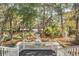 Scenic view from the porch, showcasing the lush landscaping and winding path at 2824 Old Drake Dr, Seabrook Island, SC 29455