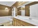 Stylish bathroom featuring a soaking tub, dual sinks, and modern fixtures perfect for relaxation at 315 Bradley Bend Dr, Moncks Corner, SC 29461