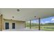 Spacious covered patio with outdoor views, ideal for relaxing and enjoying the scenery at 315 Bradley Bend Dr, Moncks Corner, SC 29461