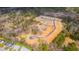 Aerial view of the development, highlighting new homes and community layout at 4179 Rising Tide Dr, Summerville, SC 29485