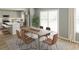 Open dining room with contemporary furnishings and ample natural light at 4179 Rising Tide Dr, Summerville, SC 29485