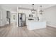 Modern kitchen with stainless steel appliances and a spacious island at 422 Queenview Ln, Charleston, SC 29414