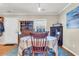 Traditional dining room featuring a wooden table, hutch, and classic decor at 544 Beverly Dr, Summerville, SC 29485