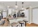 Modern kitchen with granite countertops, stainless steel appliances, and breakfast bar at 544 Beverly Dr, Summerville, SC 29485
