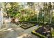 Backyard raised garden beds at 65 Surfsong Rd, Kiawah Island, SC 29455