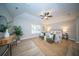 Serene main bedroom with a large bed, wood floors, and ample natural light at 676 Sterling Dr, Charleston, SC 29412