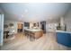 Spacious open-concept layout features a modern kitchen, dining area, and hardwood floors at 676 Sterling Dr, Charleston, SC 29412