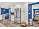 Spacious kitchen with white cabinetry, stainless steel appliances, and a modern design at 739 Shamrock Ln, Charleston, SC 29412