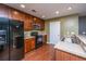 Modern kitchen featuring stainless steel appliances and natural light at 8857 Gable St, North Charleston, SC 29406