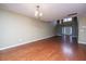 Large living room showcasing hardwood floors and natural light at 8857 Gable St, North Charleston, SC 29406