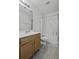 Well-maintained bathroom featuring a vanity with a sink, toilet, and tub/shower combo at 8957 N Red Maple Cir, Summerville, SC 29485