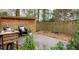 Charming outdoor patio with a sink, comfortable seating, and lush greenery, perfect for relaxing at 972 Key Colony Ct, Mount Pleasant, SC 29464