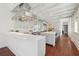 Spacious bright kitchen with marble countertops and stainless steel appliances at 11 Church St, Charleston, SC 29401