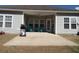 Covered patio with furniture, ceiling fan, and grill, perfect for outdoor entertaining at 113 Mayfield Dr, Goose Creek, SC 29445