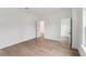 Open bedroom with hardwood floors and closet access at 1738 Cultivation Ln # 532, Mount Pleasant, SC 29466