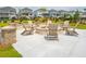 Outdoor fire pit with Adirondack chairs for relaxing evenings at 1738 Cultivation Ln # 532, Mount Pleasant, SC 29466