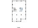 Floor plan of the garage featuring a large open area for two cars and a storage space at 1738 Cultivation Ln # 532, Mount Pleasant, SC 29466