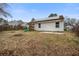 Backyard with solar panels, grass, play set and surrounding fence at 311 Macgregor Dr, Summerville, SC 29486