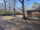A spacious backyard featuring a large tree and a screened-in porch extending from the back of the home at 338 Holly Ave, Goose Creek, SC 29445